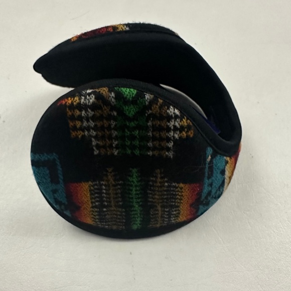 Pendleton Ear Warmers Winter Multicolor Graphic Wool Native American Ear Muff - Picture 2 of 6